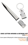 Cruz Keyring & Letter Opener Set