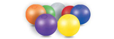 Mono - monocolour frosted finish beach ball