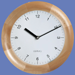 Euro Beech Wall Clock