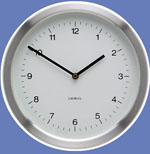 Lisa Aluminium Wall Clock