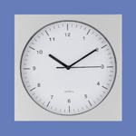 Square Slim Wall Clock