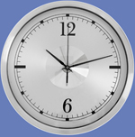 Aluminium Face  Wall Clock