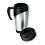 Stainless steel travel mug 0,4 litre capacity