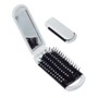 Foldable hairbrush with mirror