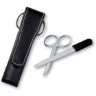 Leather manicure set