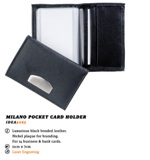Milano Pocket Card Holder