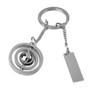 The "Tim" keyring with turning tennis ball - metal