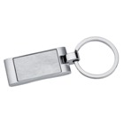 Wave metal key ring