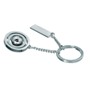 Keychain metal, with turning football