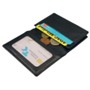 Wallet, credit card holder and faux leather wallet-key holder in