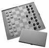 Aluminum Magnetic Chess/Backgammon set