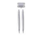 SHINY Ballpoints & PENCIL SET WHITE