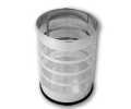 CHROME WASTEBINS "MESH" (SET OF 3)