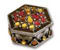 AMBER  GEM BOX