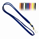 Narrow Tube 8mm with croc Lanyard - Min Order 100 units