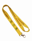 Sustain Bamboo and croc Lanyard - Min Order 100 units