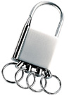 Padlock style keyring