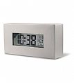 Table, Heavy metal digital alarm clock contemporary see-through