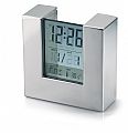 U-Block. Heavy metal digital alarm clock contemporary see-throug