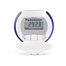 Solar powered pedometer