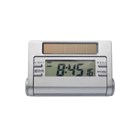 Solar foldable alarm clock