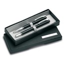 Ball pen and roller ball set