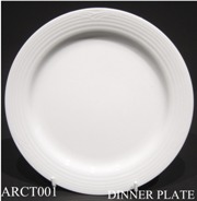 91520 Arctic White Dinnerplate - Min Orders Apply