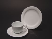 T018B Arctic White 18 Pc Tea Set - Min Orders Apply