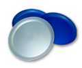 Tray "capri" large blue silver