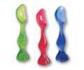 Ice cream scoop "i scream" green red blue