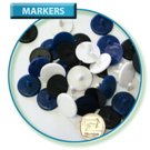 LARGE Balck Plastic Markers