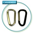 Silver Carabiner Clip 58.3mm length