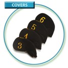 Black Velvet Oversized Iron Covers 3-SW