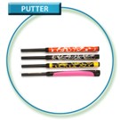 Black and Yellow Mens Putter Grip