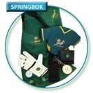 Springbok embossed 1 Die Struck Disc