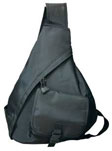 Lifestyle micro fiber triangular body bag