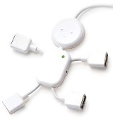 Usb Hubman -
White - Min Order: 6 units