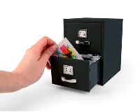 Mini Cabinet Card Organizer - Min Order: 3 units Mini Cabinet Card Organizer - Min Order: 3 units