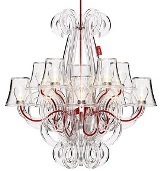 See Thru Funky Elegant Candelier - Min Order: 2 units