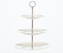 Maxwell & Williams Cashmere Bone China 3 Tier Cakestand - Min Or Maxwell & Williams Cashmere Bone China 3 Tier Cakestand - Min Or