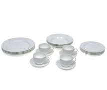 Cashmere Bone China 20P Dinner Set Pk1/2 - Min Orders Apply Cashmere Bone China 20P Dinner Set Pk1/2 - Min Orders Apply