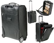 Leather Corprate Travel Trolley