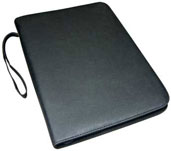 Professional A4 koskin zip around folder