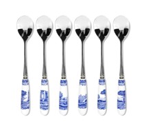 Portmeiron - Blue Italian Set Of 6 Teaspoon - Min Orders Apply