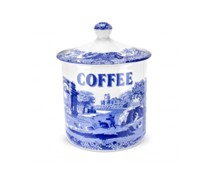 Portmeiron - Blue Italian Coffee Canister 15C - Min Orders Apply