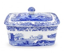 Portmeiron - Blue Italian Butter Box 16Cm - Min Orders Apply