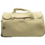 Dakar Duffle Trolley Bag - Beige