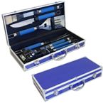 Elba 6 Piece Bbq Set - Blue