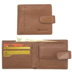 Delsey Tab Wallet - Tan