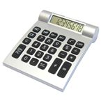 Aurora 12 Digit Calculator - Silver